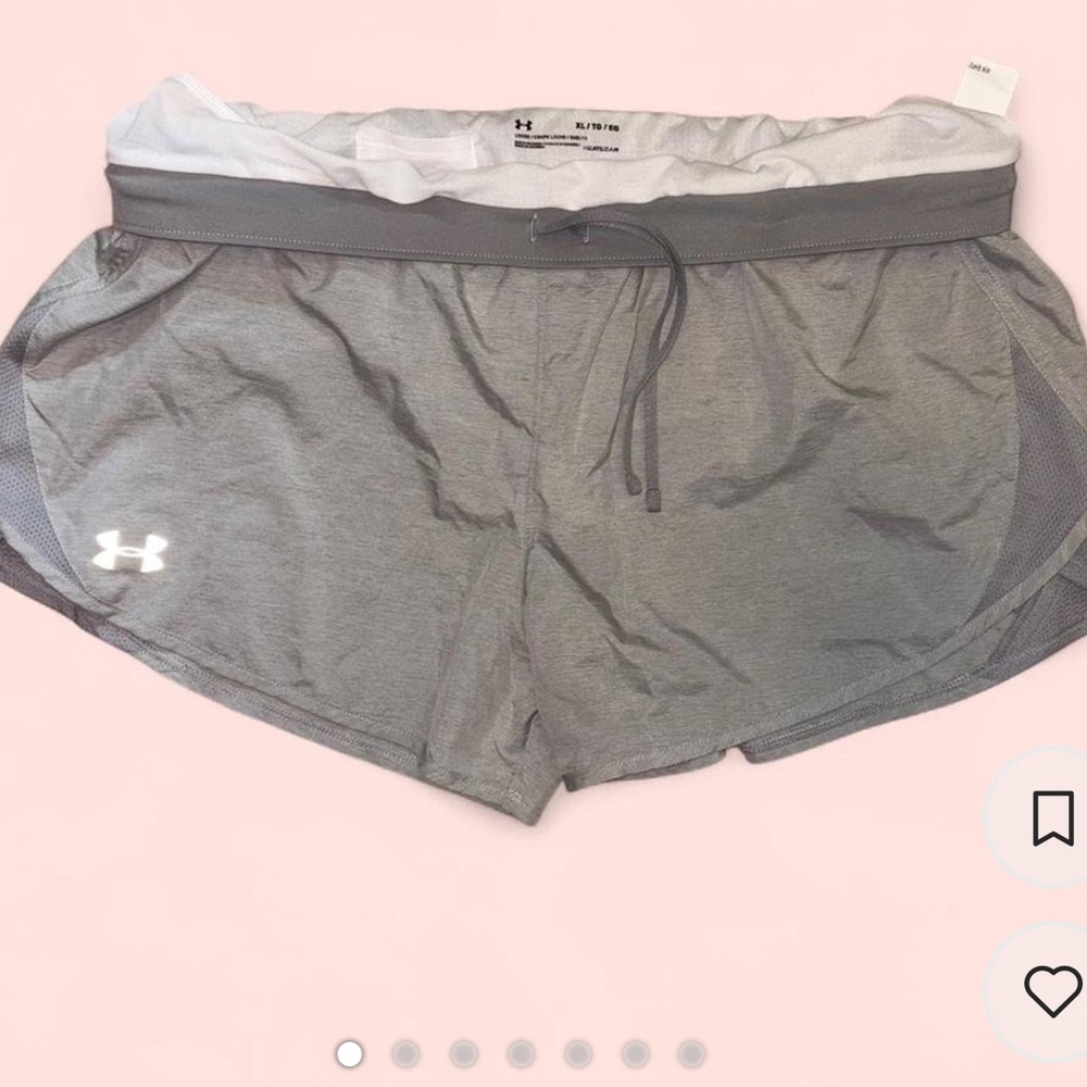 Grey Under Armour athletic shorts